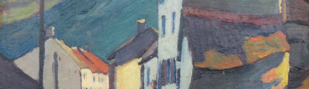 "Route à Bievels". Nico Klopp, 1930.